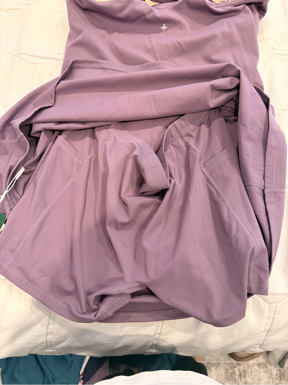 HALARA Lavender Plush Activewear Top - Picture 5 of 7